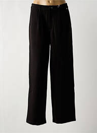 Pantalon drept închidere cu fermoar sub clapetă cu nasturi negru LEE COOPER femeie