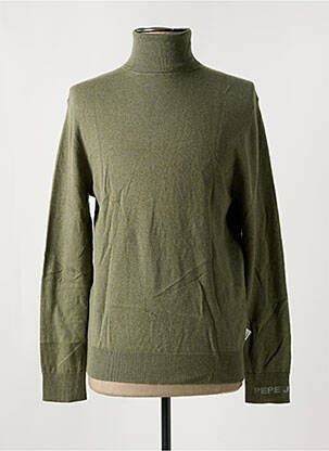 Pulover cu guler înalt verde PEPE JEANS bărbat