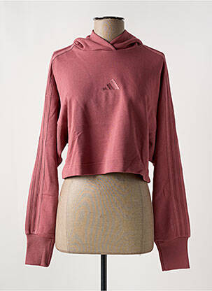 Hanorac cu glugă violet ADIDAS femeie