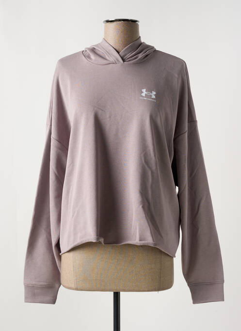 Hanorac cu glugă violet UNDER ARMOUR femeie