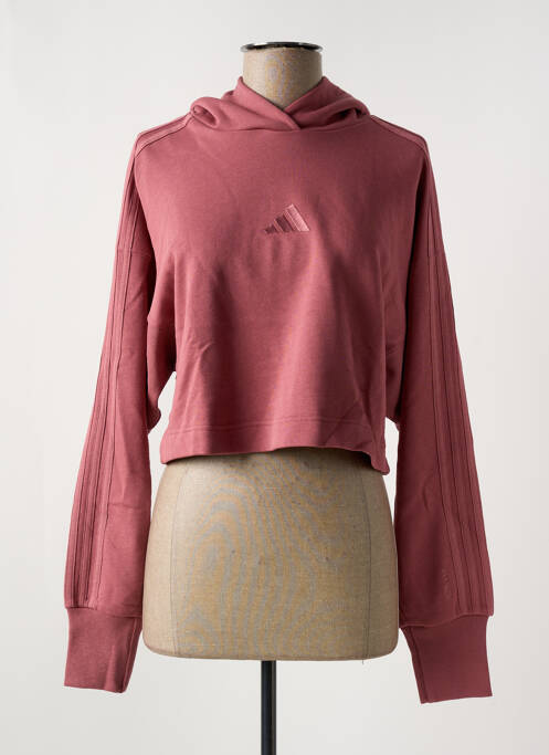 Hanorac cu glugă violet ADIDAS femeie