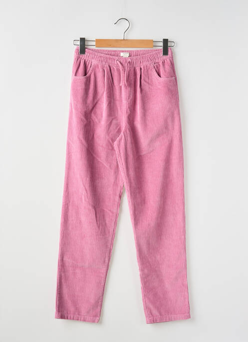 Pantalon drept roz ROXY GIRL fată