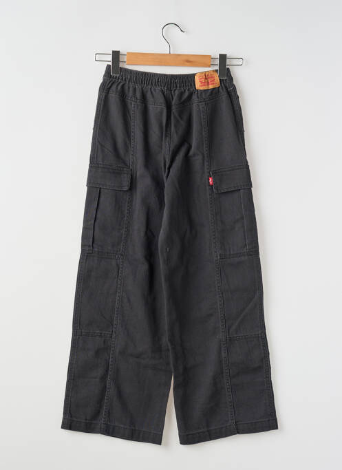 Pantalon cargo negru LEVIS fată
