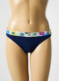 Chiloți de baie imprimeu floral chiloți albastru BIKINI BAR femme