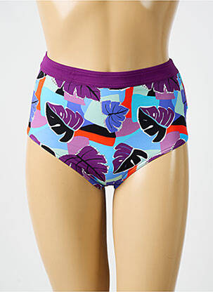 Chiloți de baie imprimeu tie and dye chiloți violet BIKINI BAR femeie