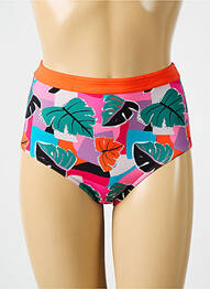 Chiloți de baie imprimeu tie and dye chiloți portocaliu BIKINI BAR femme