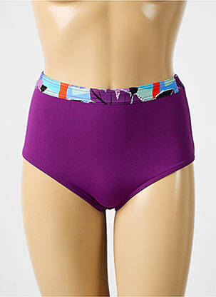 Chiloți de baie elasticitate chiloți violet BIKINI BAR femeie
