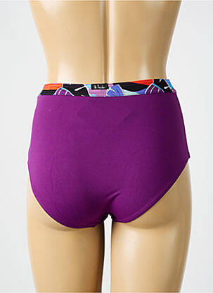 Chiloți de baie elasticitate chiloți violet BIKINI BAR femeie