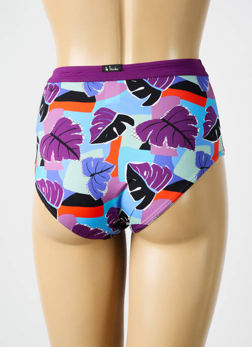 Chiloți de baie violet BIKINI BAR femeie