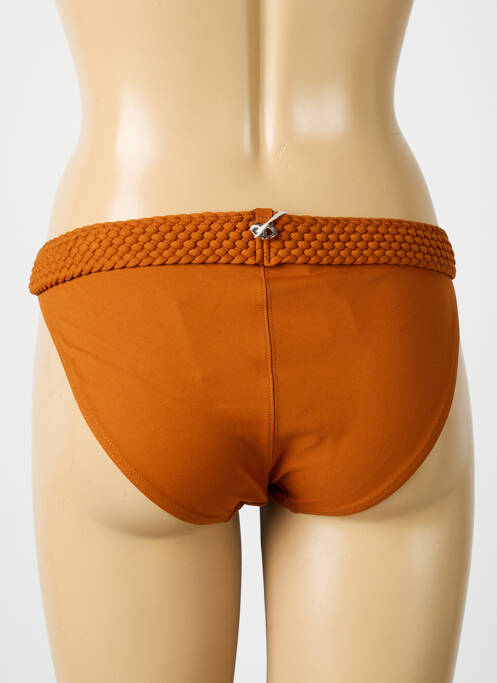 Chiloți de baie portocaliu închis IODUS femeie