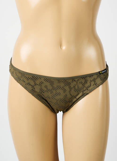 Chiloți de baie verde BIKINI BAR femeie