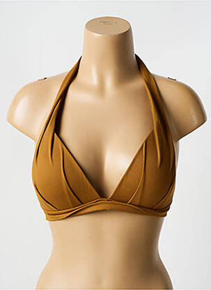 Sutien de costum de baie elasticitate top sutien modelat maro IODUS femeie