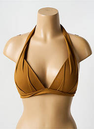 Sutien de costum de baie elasticitate top sutien modelat maro IODUS femeie