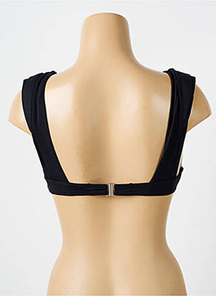 Sutien de costum de baie elasticitate sutien cupe întregi cu decolteu înalt negru IODUS femeie