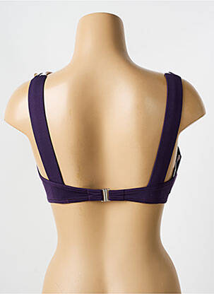 Sutien de costum de baie elasticitate sutien cu susținere înaltă și burete detașabil violet IODUS femeie