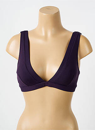 Sutien de costum de baie elasticitate sutien cu susținere înaltă și burete detașabil violet IODUS femeie