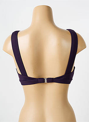 Sutien de costum de baie elasticitate sutien cu susținere înaltă și burete detașabil violet IODUS femeie