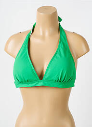 Sutien de costum de baie elasticitate sutien cu susținere înaltă și burete detașabil verde IODUS femme