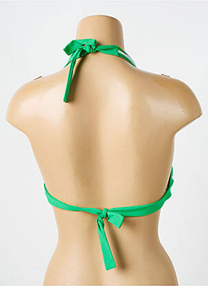 Sutien de costum de baie elasticitate sutien cu susținere înaltă și burete detașabil verde IODUS femeie