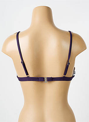 Sutien de costum de baie elasticitate sutien cu susținere înaltă și burete detașabil violet IODUS femeie