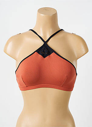 Sutien de costum de baie elasticitate sutiene portocalie IODUS femeie