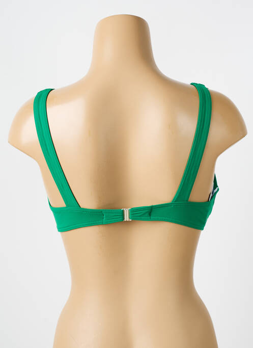 Sutien de costum de baie elasticitate sutien cu susținere înaltă și burete detașabil verde IODUS femme