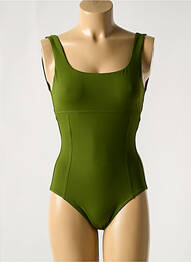 Costum de baie dintr-o singură piesă elasticitate verde IODUS femme
