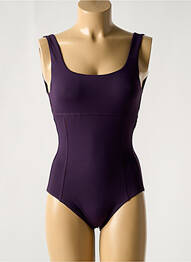 Costum de baie dintr-o singură piesă elasticitate violet IODUS femme