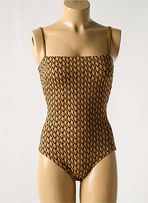 Costum de baie dintr-o singură piesă maro IODUS femeie