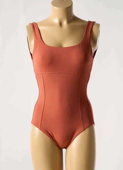 Costum de baie dintr-o singură piesă portocaliu IODUS femeie