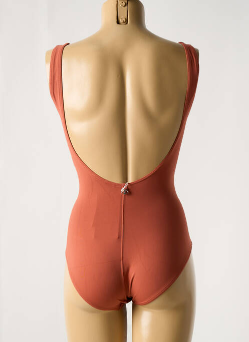 Costum de baie dintr-o singură piesă portocaliu IODUS femeie