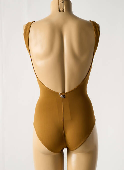 Costum de baie dintr-o singură piesă maro IODUS femeie