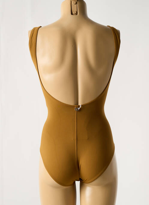 Costum de baie dintr-o singură piesă maro IODUS femeie