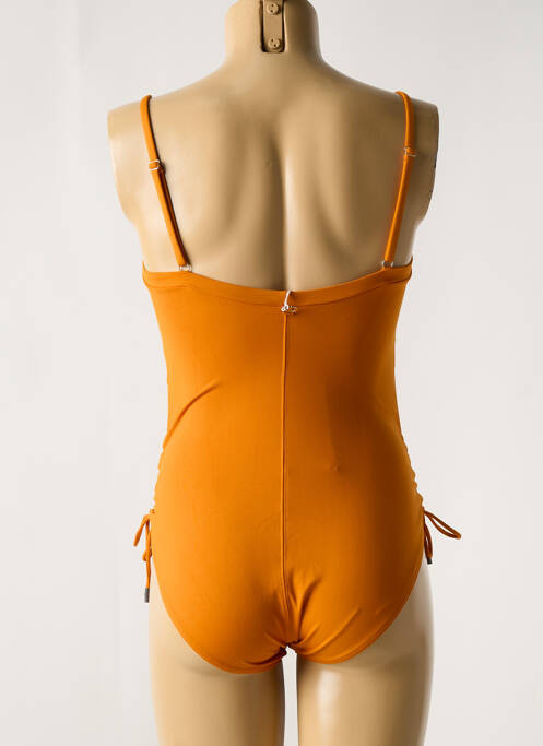 Costum de baie dintr-o singură piesă portocaliu IODUS femeie