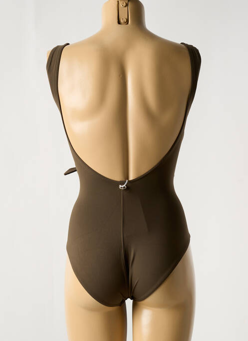 Costum de baie dintr-o singură piesă maro IODUS femeie