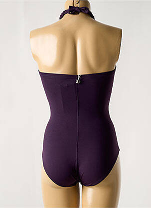Costum de baie dintr-o singură piesă top bentiță top bentiță violet IODUS femeie