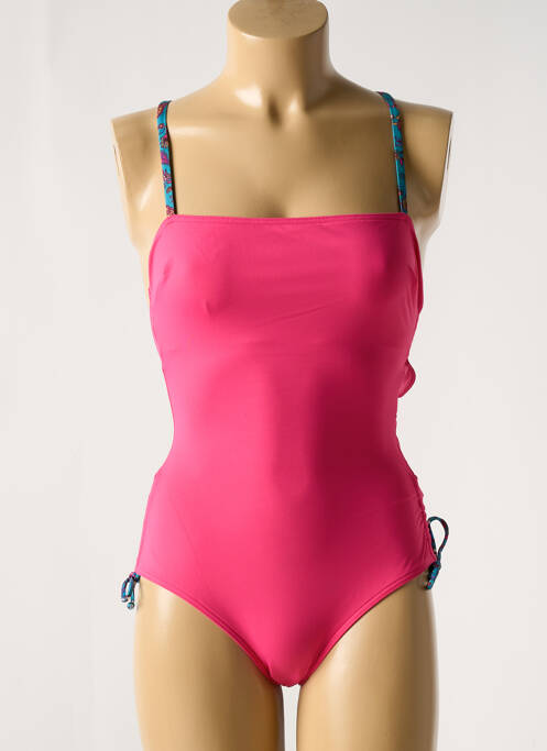 Costum de baie dintr-o singură piesă roz BIKINI BAR femeie