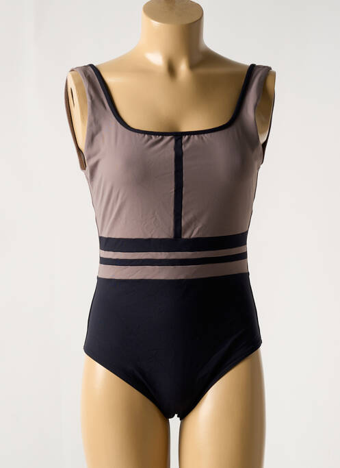 Costum de baie dintr-o singură piesă maro IODUS femeie