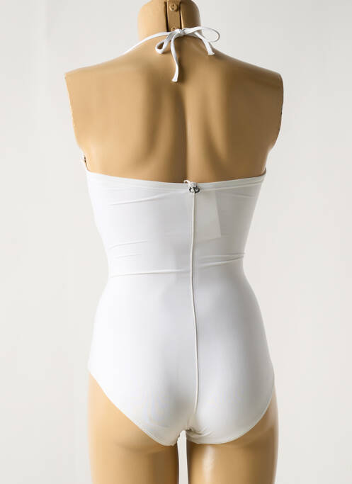 Costum de baie dintr-o singură piesă alb IODUS femeie