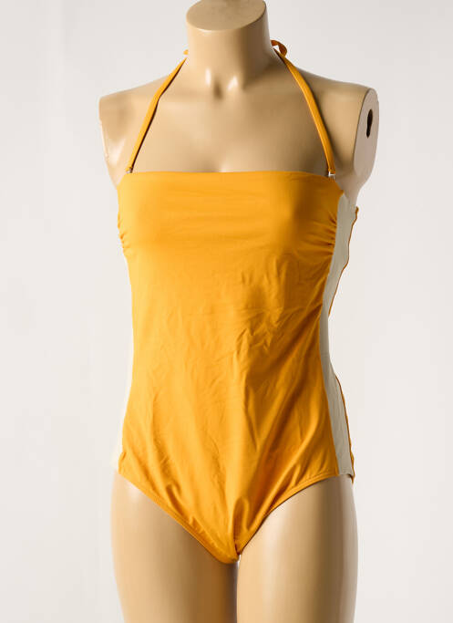 Costum de baie dintr-o singură piesă portocaliu IODUS femeie
