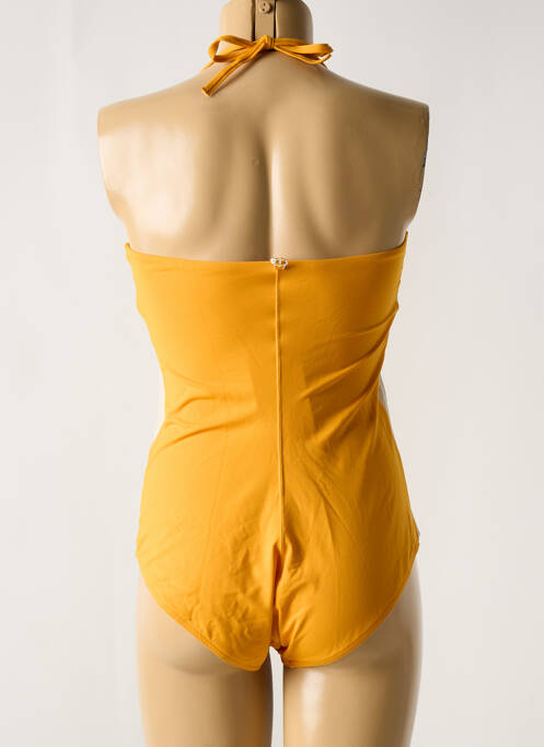 Costum de baie dintr-o singură piesă portocaliu IODUS femeie