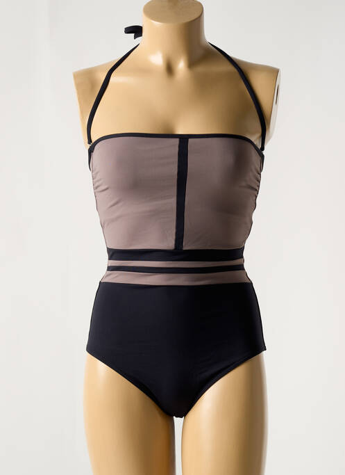 Costum de baie dintr-o singură piesă maro IODUS femeie