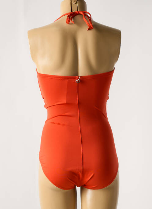 Costum de baie dintr-o singură piesă portocaliu IODUS femeie