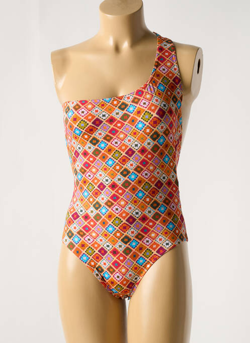 Costum de baie dintr-o singură piesă portocaliu BIKINI BAR femeie