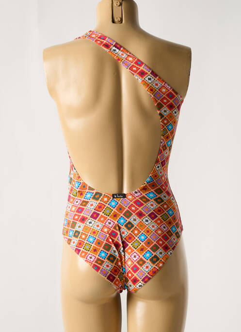 Costum de baie dintr-o singură piesă portocaliu BIKINI BAR femeie