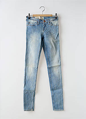 Blugi cu croială slim albastru LEE femeie