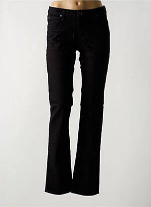 Blugi cu croială dreaptă negru LEE femeie