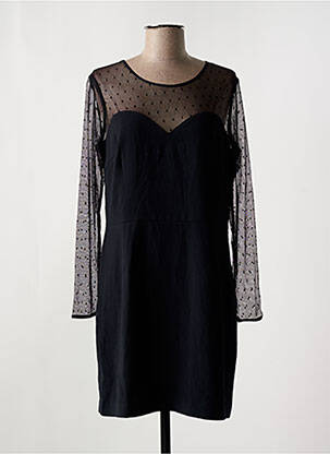 Rochie scurtă mâneci lungi mâneci lungi negru CHARLISE femeie