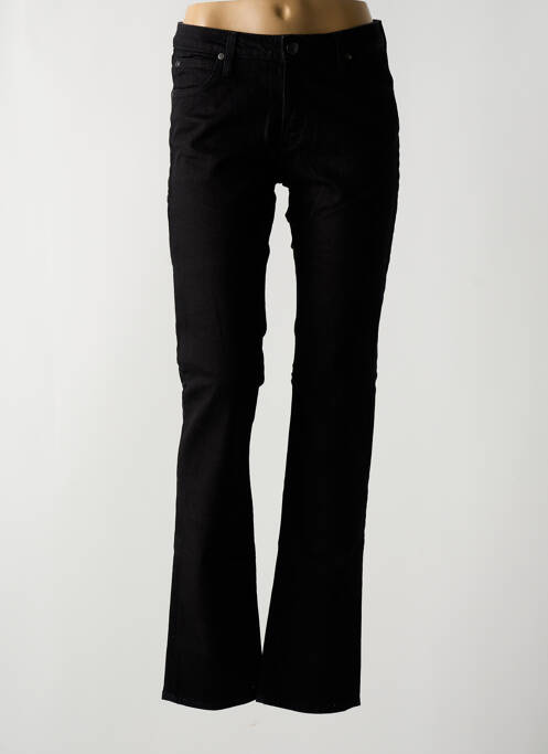 Blugi cu croială dreaptă negru LEE femeie