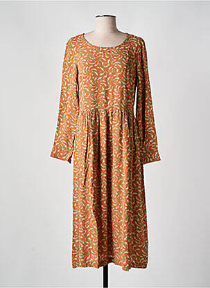 Rochie lungă portocaliu WHITE STUFF femeie